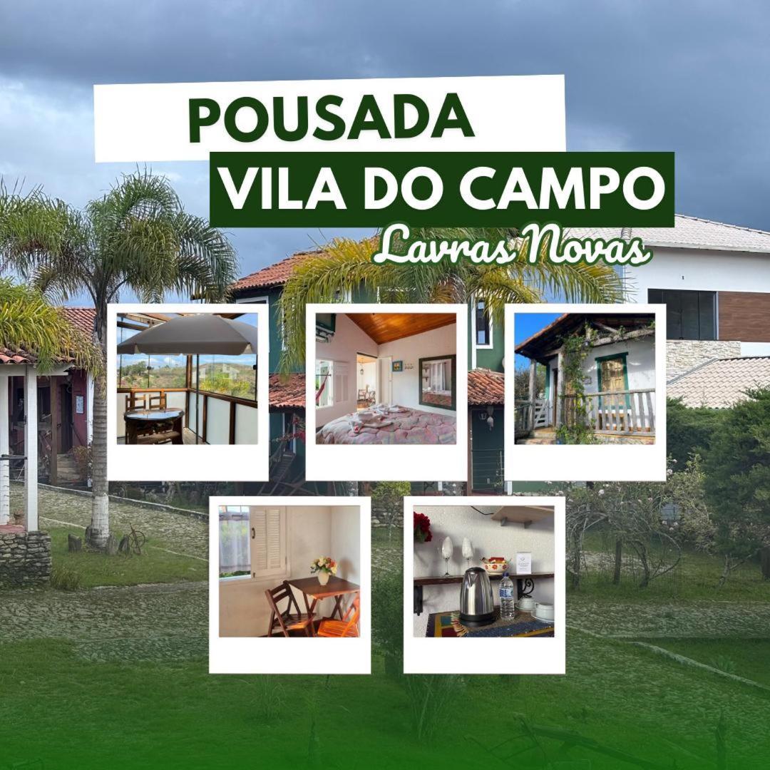 Pousada Vila Do Campo Lavras Novas Exterior foto